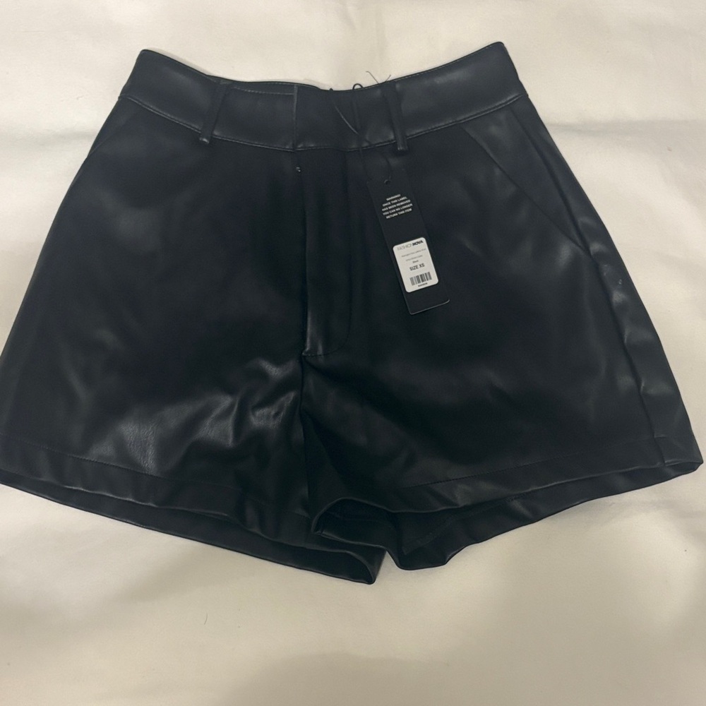 Fashion Nova High Waist Black Shorts